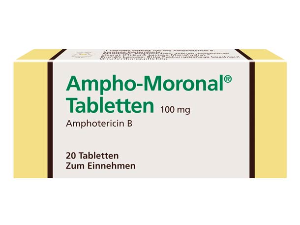 Packshot – Ampho-Moronal Tabletten