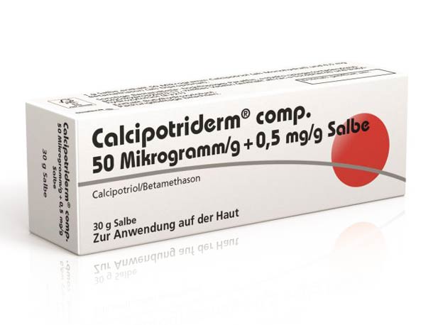 Packshot – Calcipotriderm comp Salbe 30g