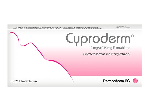 Packshot – Cyproderm Filmtabletten