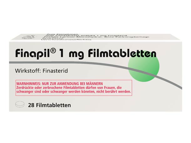 Packshot – Finapil 1mg 28Stk