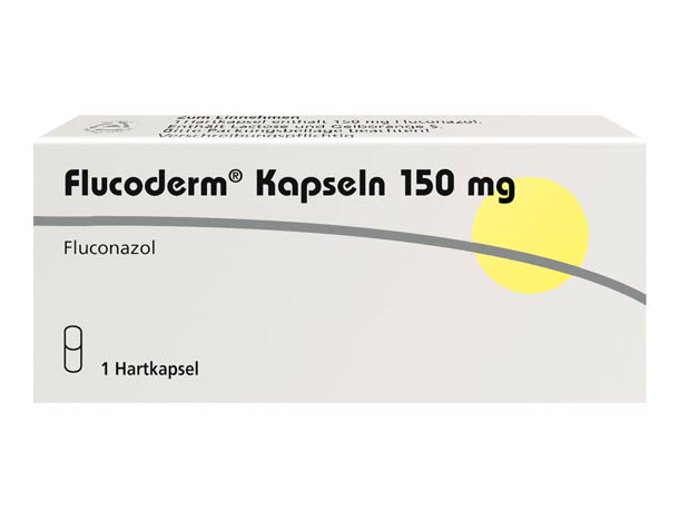 Packshot – Flucoderm 150mg Kapsel