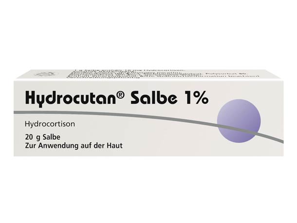 Packshot – Hydrocutan Salbe 1%