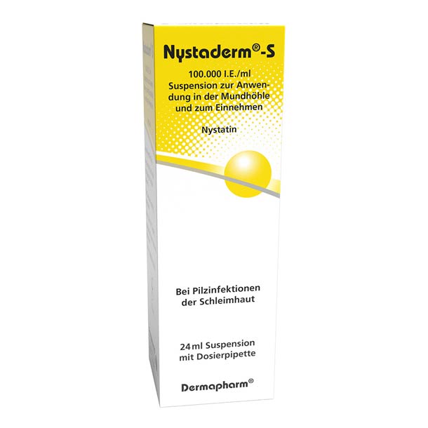 Packshot – Nystaderm Suspension 24ml