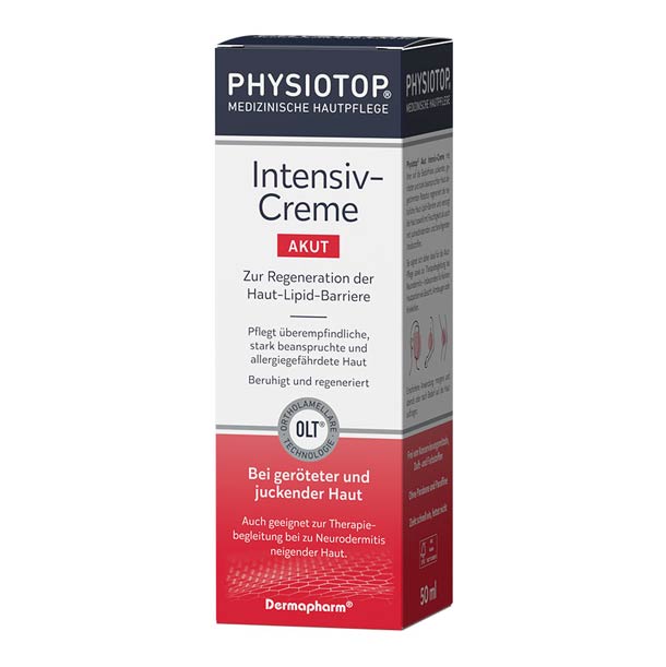 Packshot – Physiotop Akut Intensiv-Creme