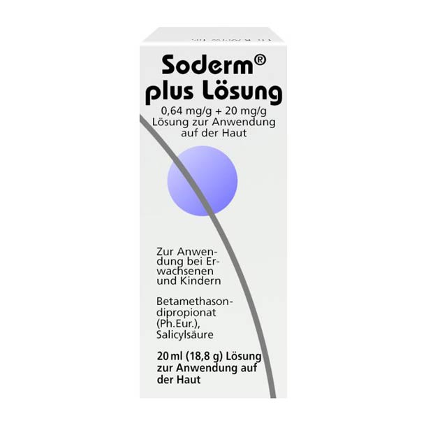 Packshot – Soderm Plus Lösung 20ml