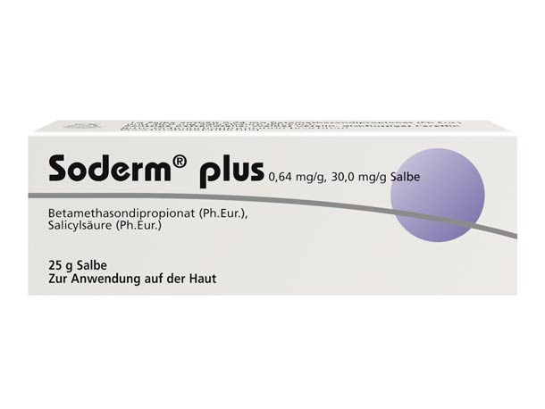 Packshot – Soderm Plus Salbe 25g