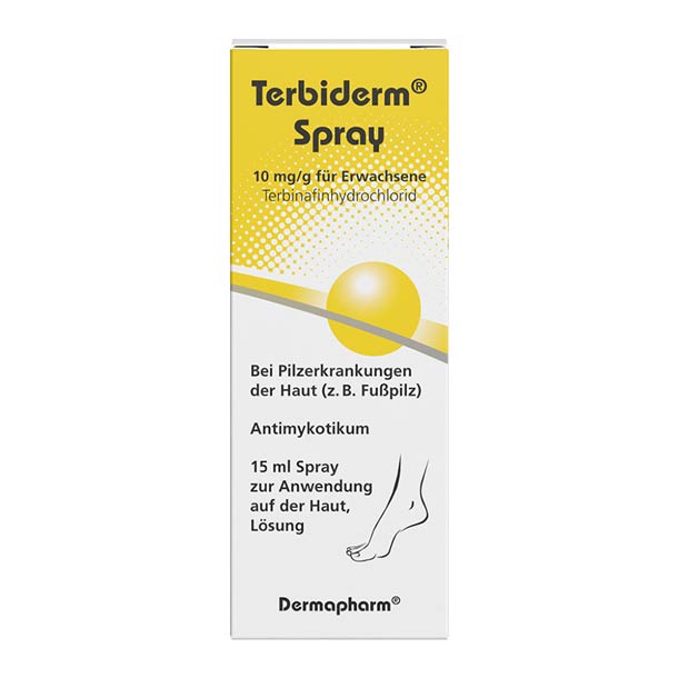 Packshot – Terbiderm Spray 15ml