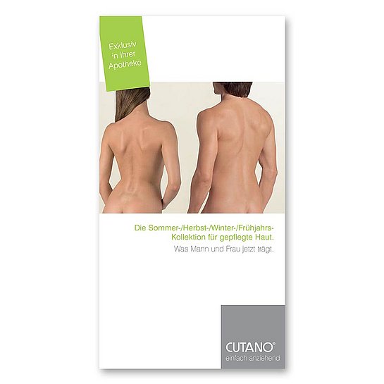 Broschüre: Cutano – Hautpflege für die ganze Familie