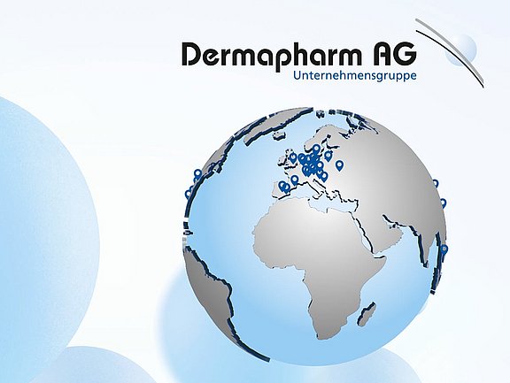 Unternehmensgruppe Dermpharm AG – Standorte Weltweit