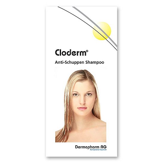 Broschüre: Cloderm – Anti-Schuppen Shampoo 