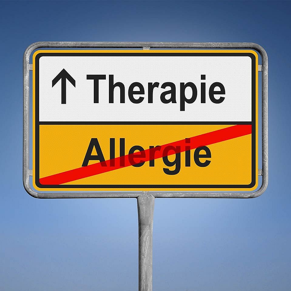 Therapie gegen Allergien.